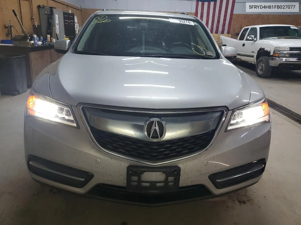 5FRYD4H81FB027077 2015 Acura Mdx Advance