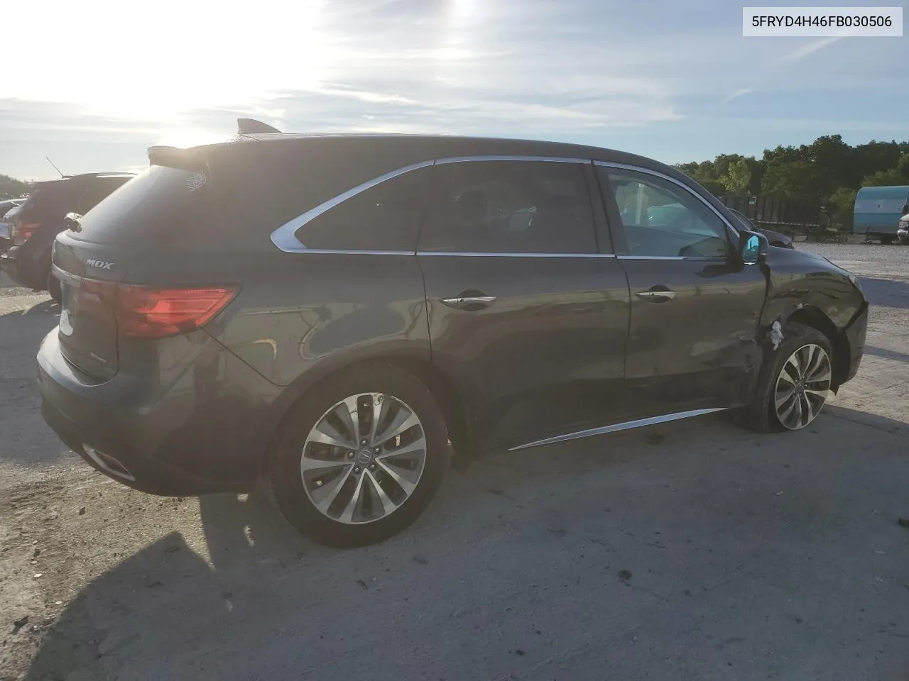 2015 Acura Mdx Technology VIN: 5FRYD4H46FB030506 Lot: 61464754