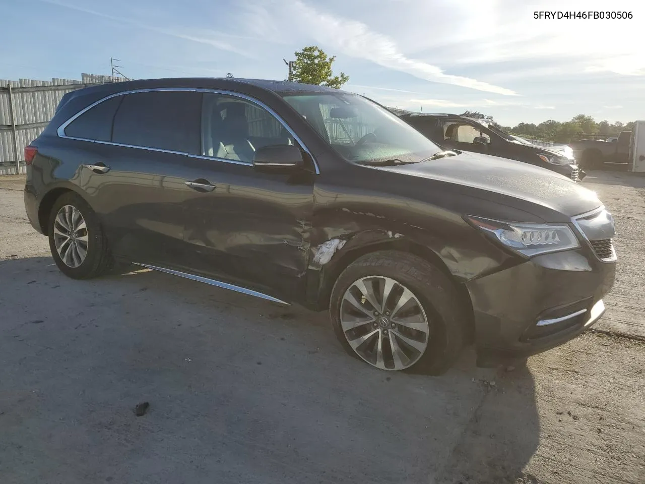 2015 Acura Mdx Technology VIN: 5FRYD4H46FB030506 Lot: 61464754