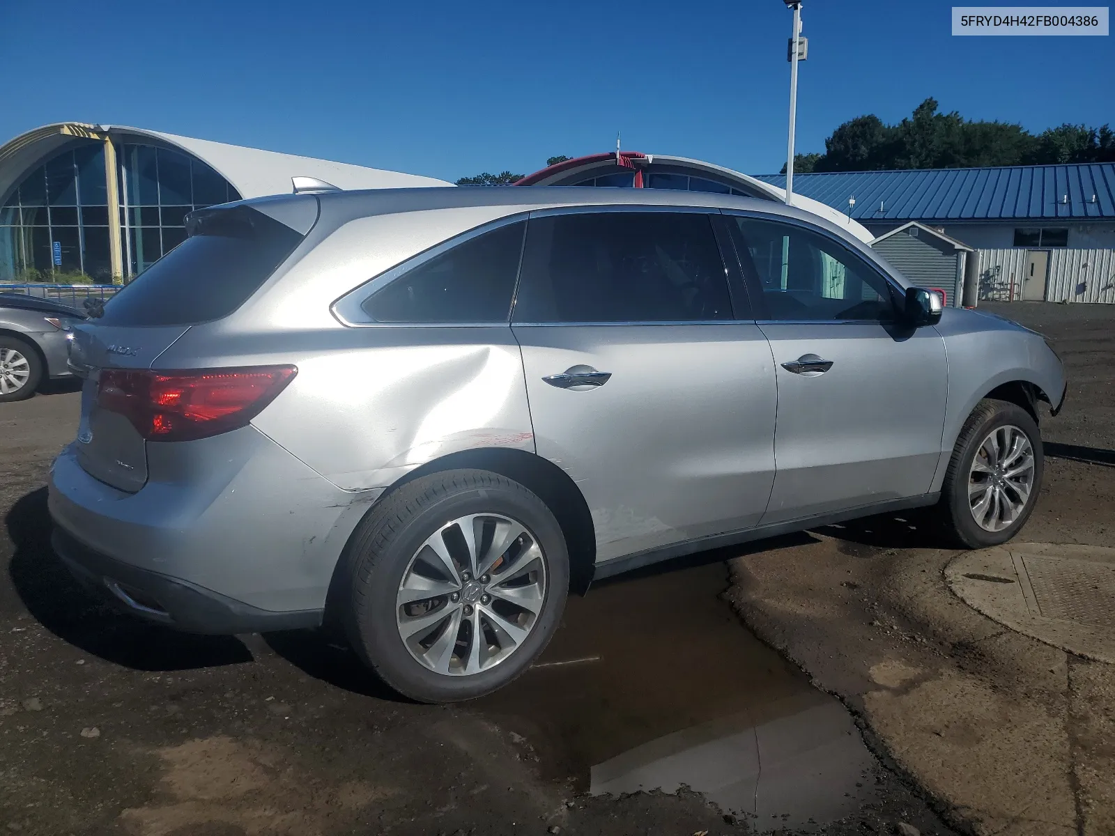 2015 Acura Mdx Technology VIN: 5FRYD4H42FB004386 Lot: 67240414