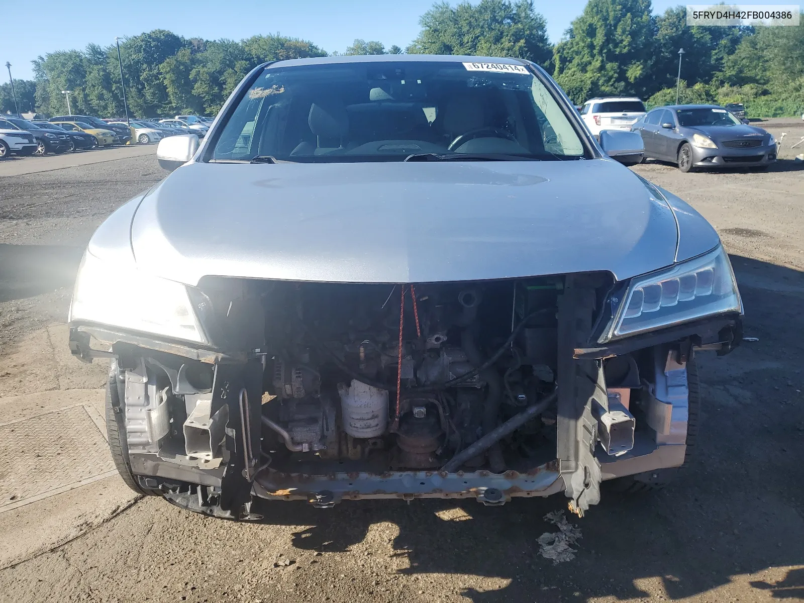 5FRYD4H42FB004386 2015 Acura Mdx Technology