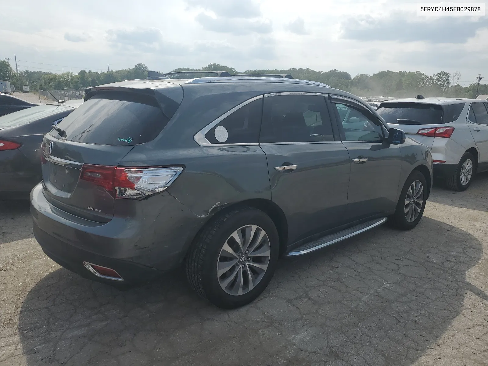 5FRYD4H45FB029878 2015 Acura Mdx Technology