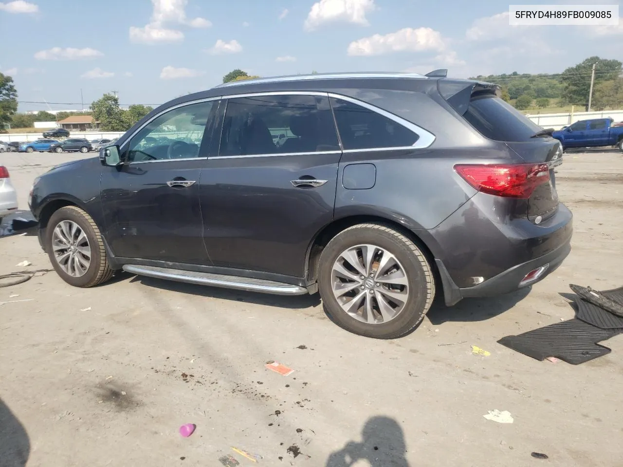 2015 Acura Mdx Advance VIN: 5FRYD4H89FB009085 Lot: 69475314