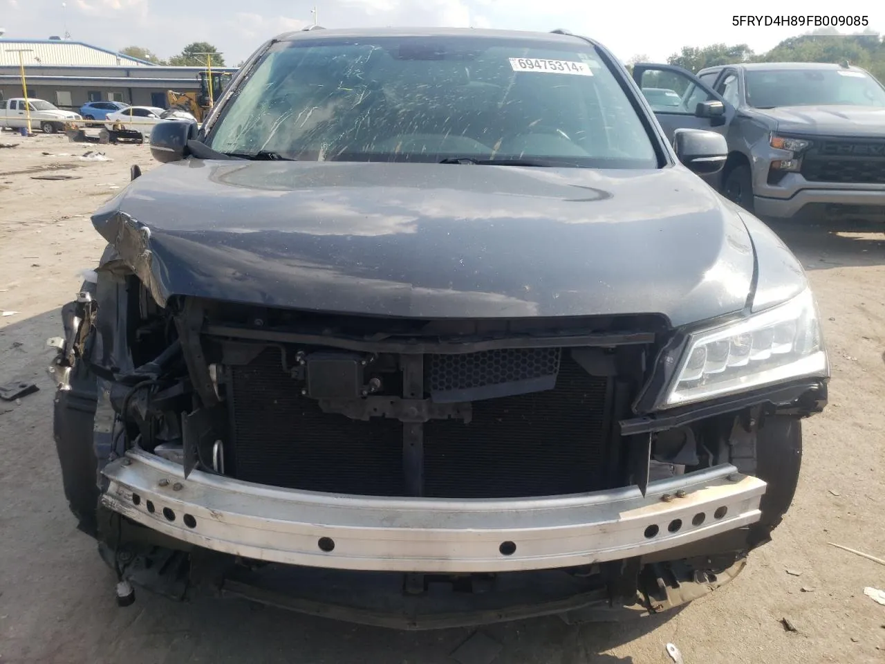 5FRYD4H89FB009085 2015 Acura Mdx Advance