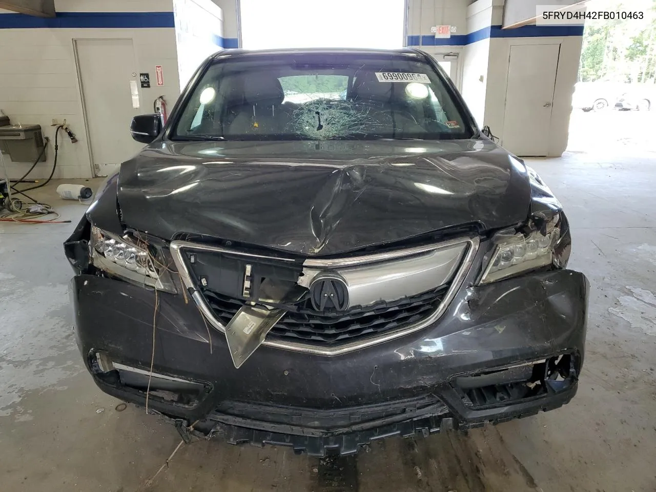 2015 Acura Mdx Technology VIN: 5FRYD4H42FB010463 Lot: 69900964