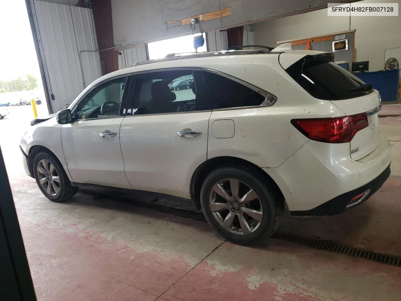 2015 Acura Mdx Advance VIN: 5FRYD4H82FB007128 Lot: 69922584