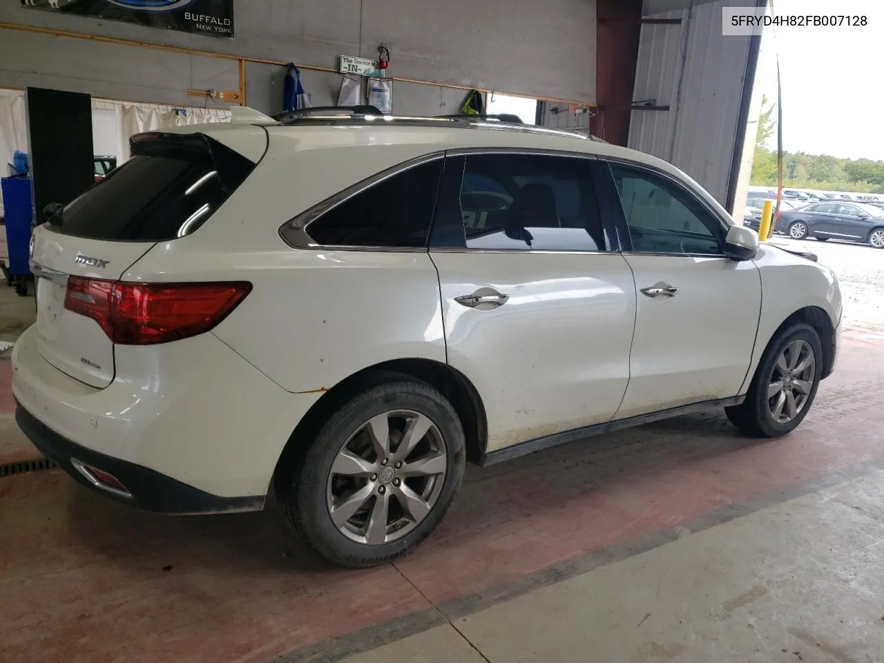 2015 Acura Mdx Advance VIN: 5FRYD4H82FB007128 Lot: 69922584