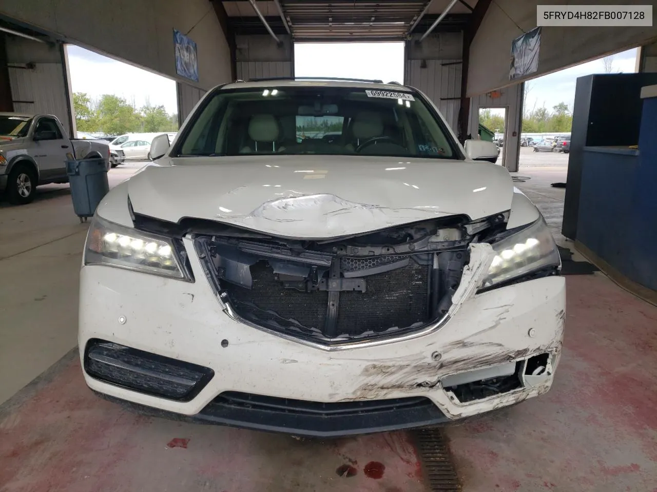 5FRYD4H82FB007128 2015 Acura Mdx Advance