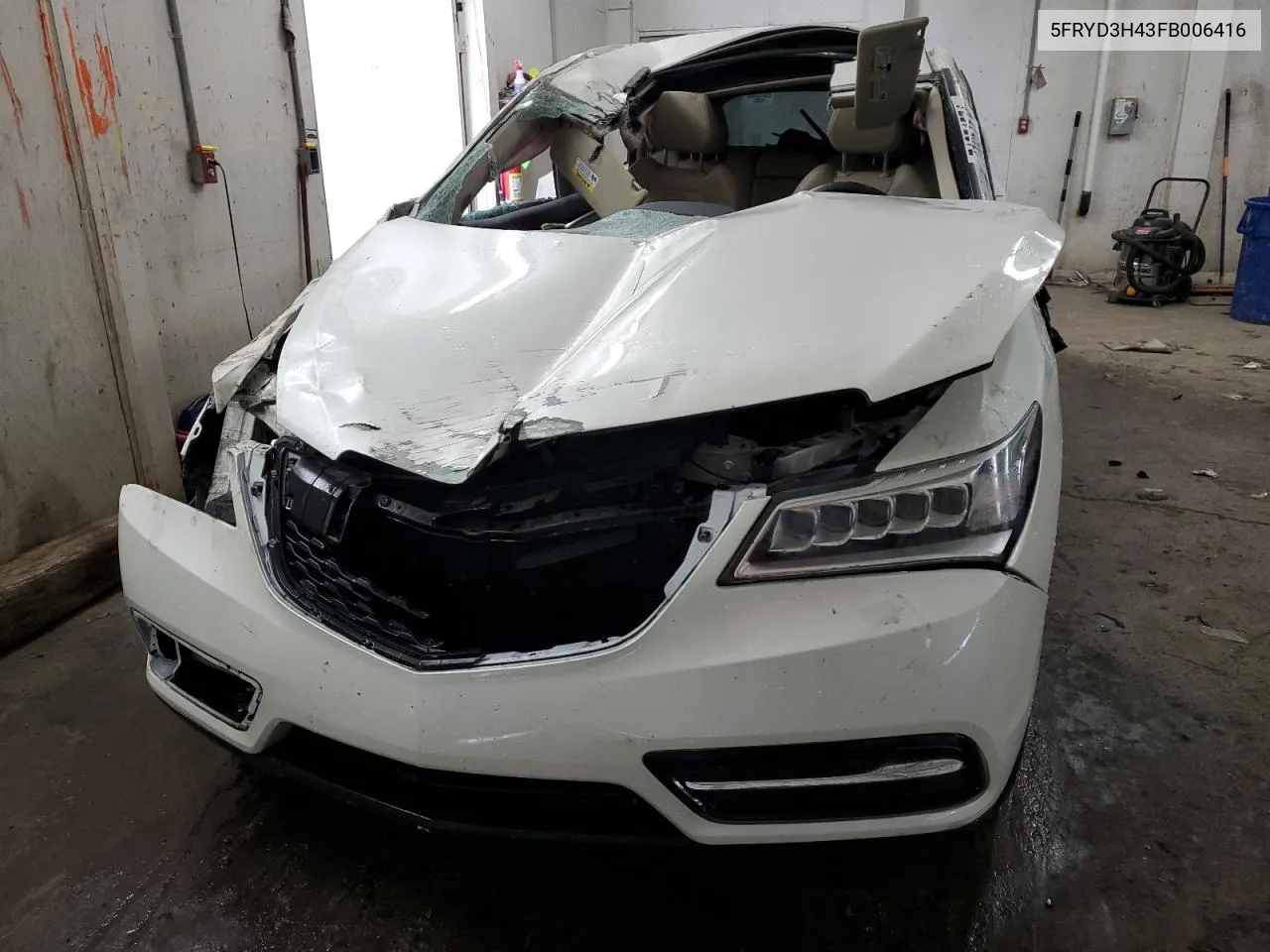 5FRYD3H43FB006416 2015 Acura Mdx Technology