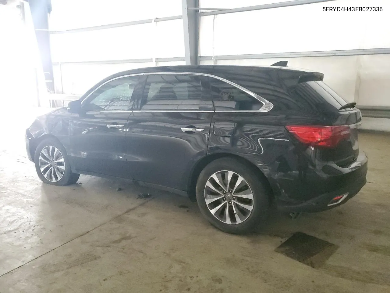 2015 Acura Mdx Technology VIN: 5FRYD4H43FB027336 Lot: 71061924