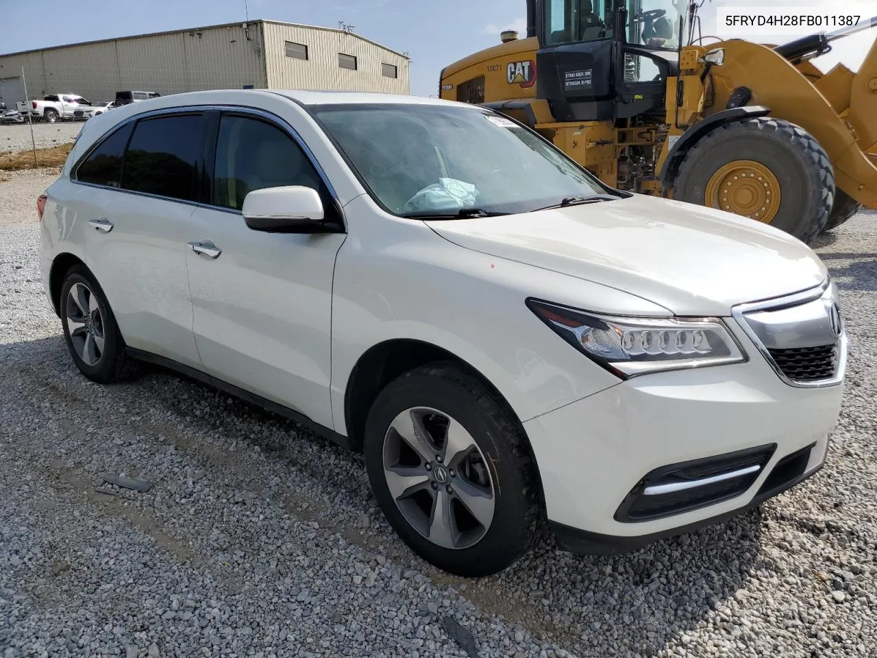 2015 Acura Mdx VIN: 5FRYD4H28FB011387 Lot: 71269574