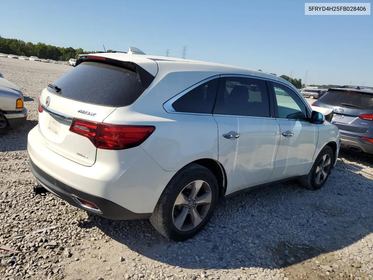 5FRYD4H25FB028406 2015 Acura Mdx