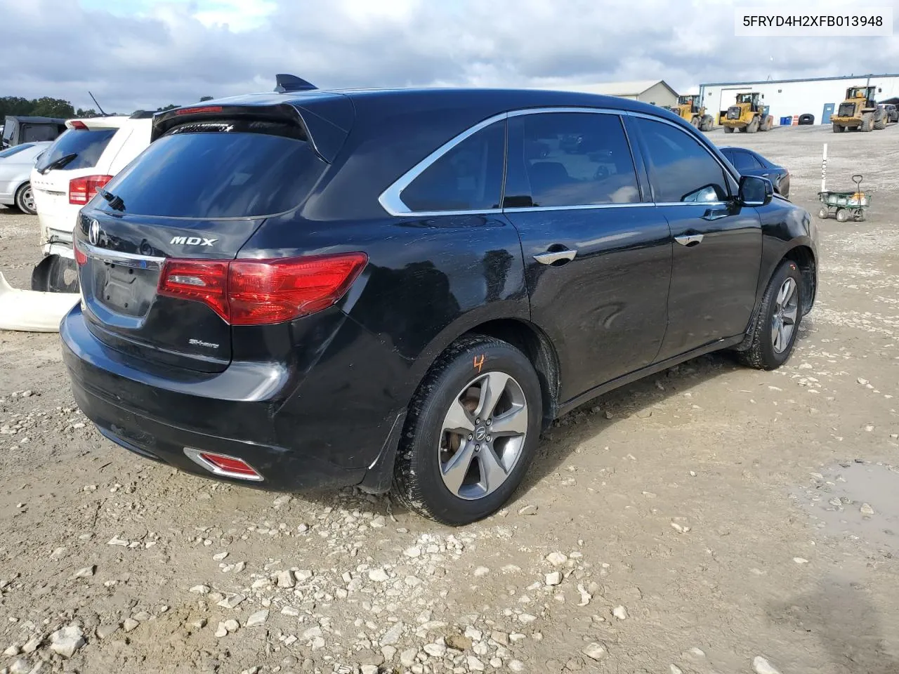 2015 Acura Mdx VIN: 5FRYD4H2XFB013948 Lot: 73811664