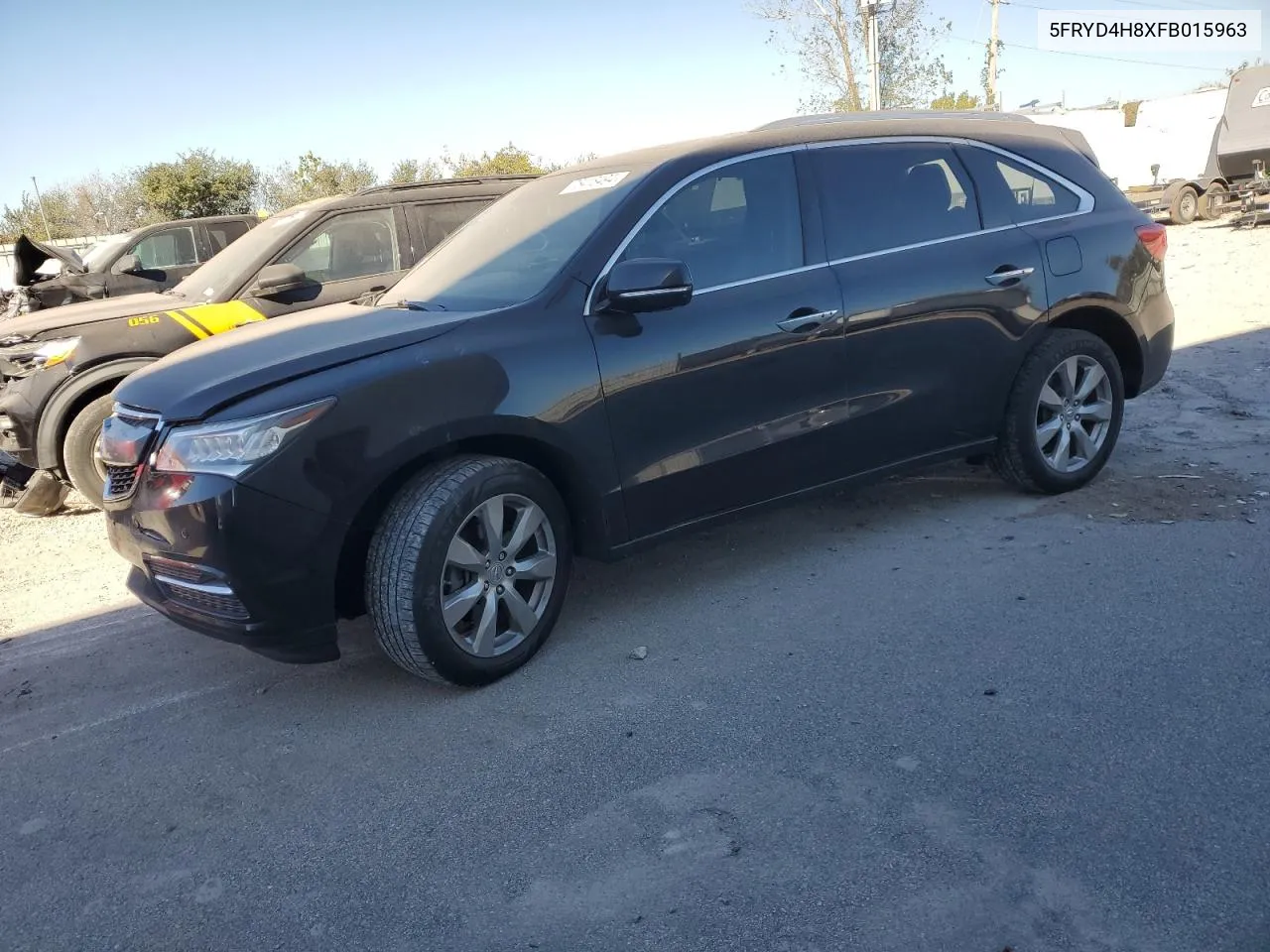 5FRYD4H8XFB015963 2015 Acura Mdx Advance