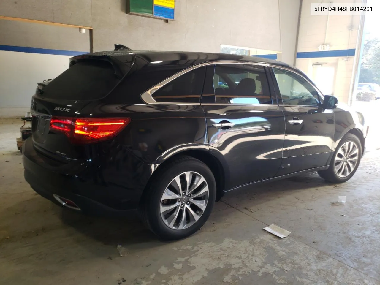 2015 Acura Mdx Technology VIN: 5FRYD4H48FB014291 Lot: 76689984