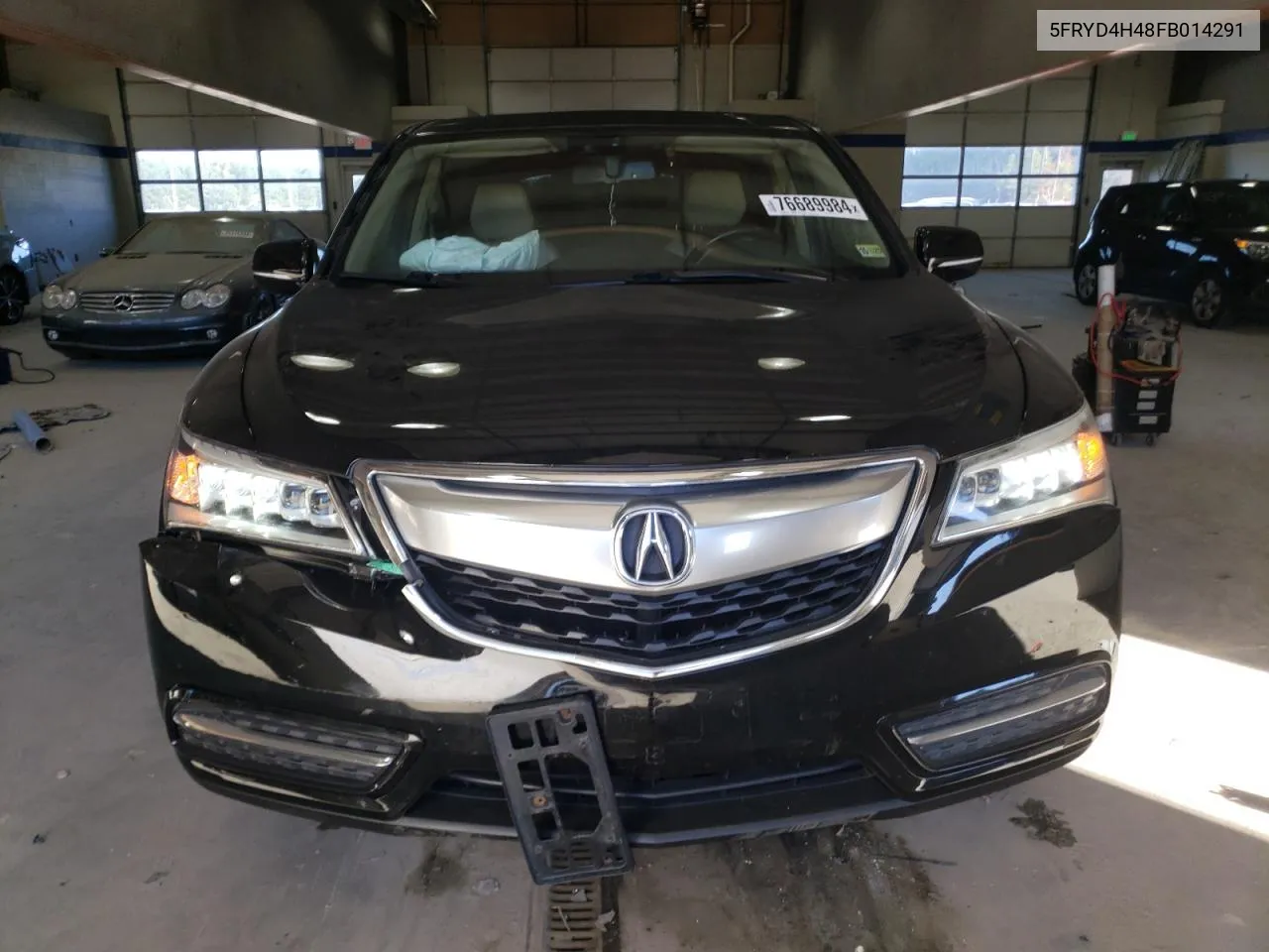 2015 Acura Mdx Technology VIN: 5FRYD4H48FB014291 Lot: 76689984