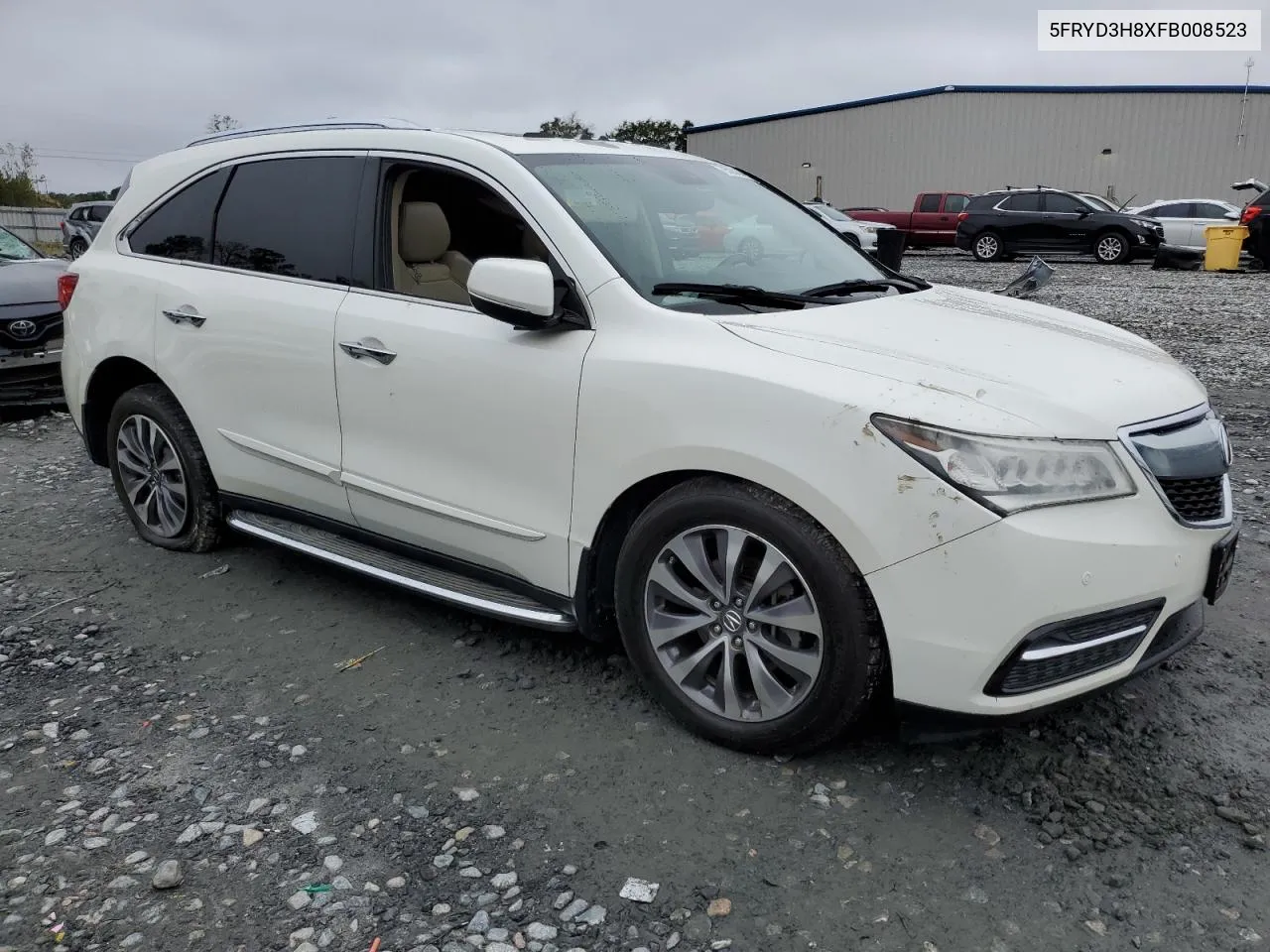 2015 Acura Mdx Advance VIN: 5FRYD3H8XFB008523 Lot: 79523484