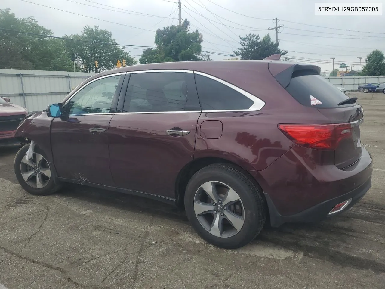 5FRYD4H29GB057005 2016 Acura Mdx