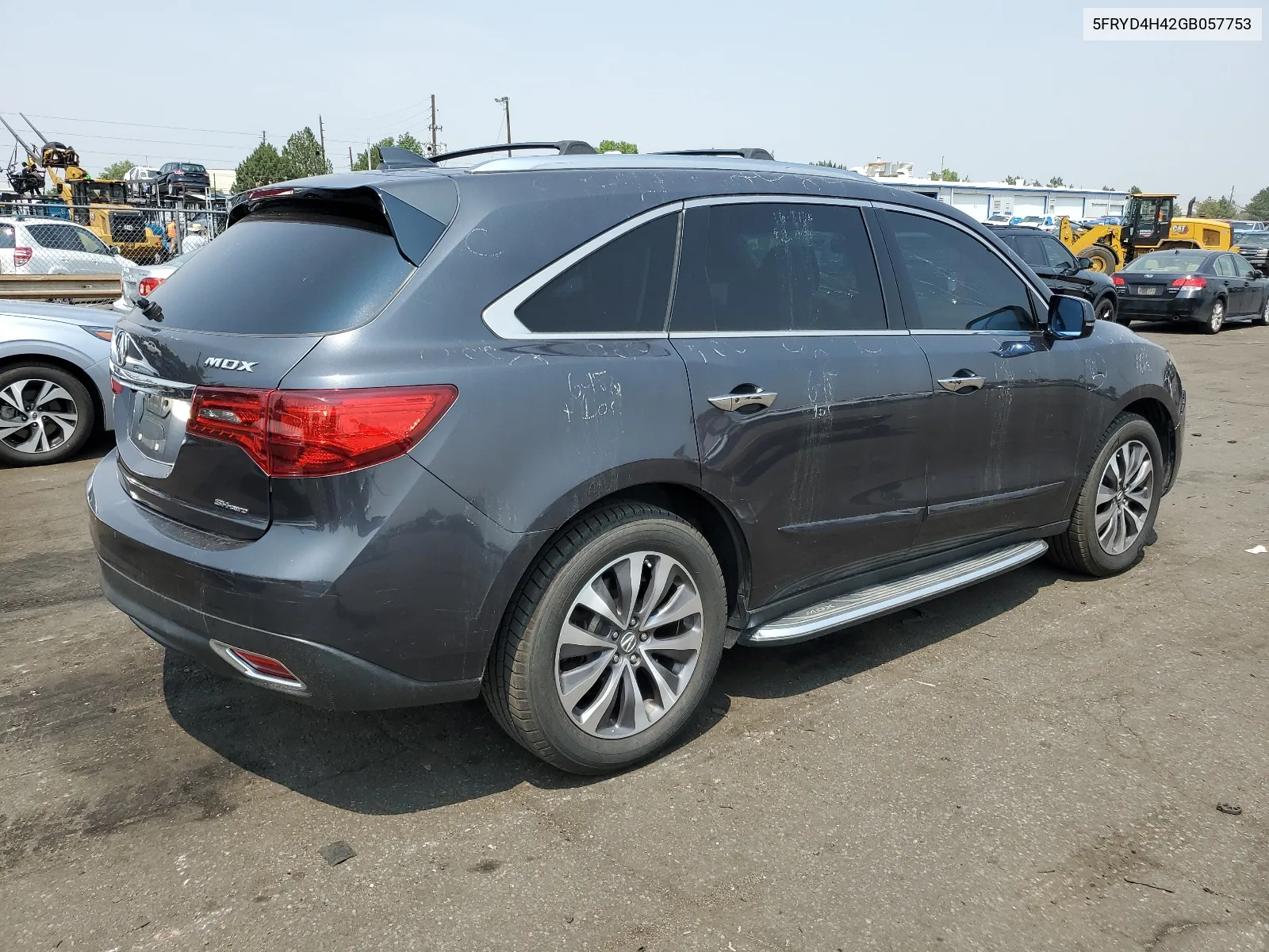 2016 Acura Mdx Technology VIN: 5FRYD4H42GB057753 Lot: 62950854