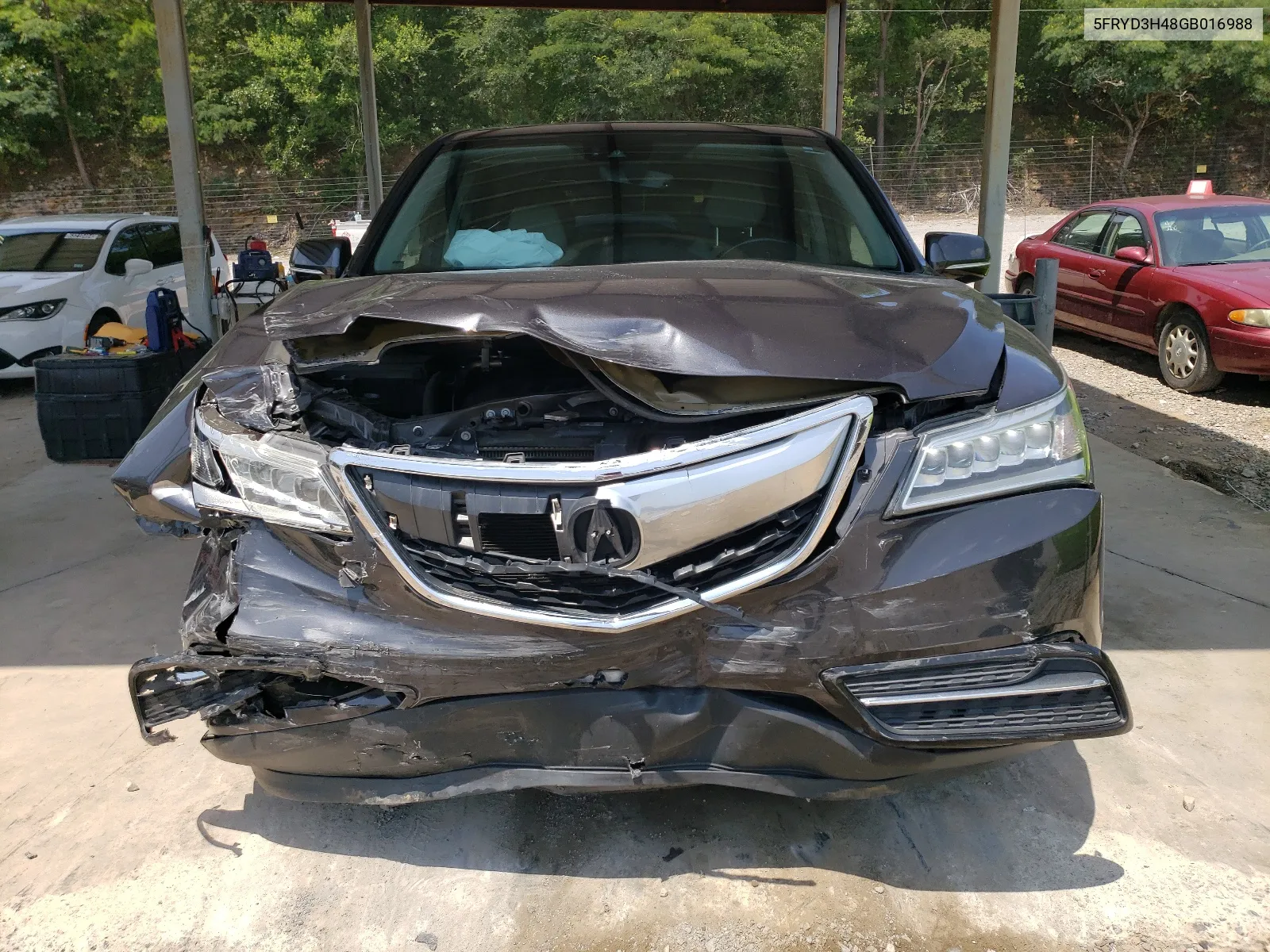 5FRYD3H48GB016988 2016 Acura Mdx Technology