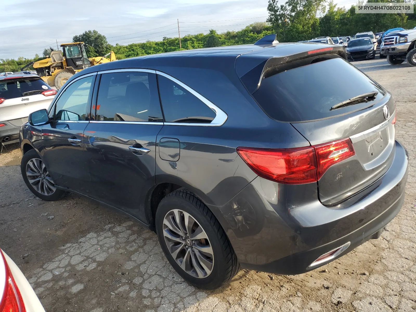 5FRYD4H47GB022108 2016 Acura Mdx Technology