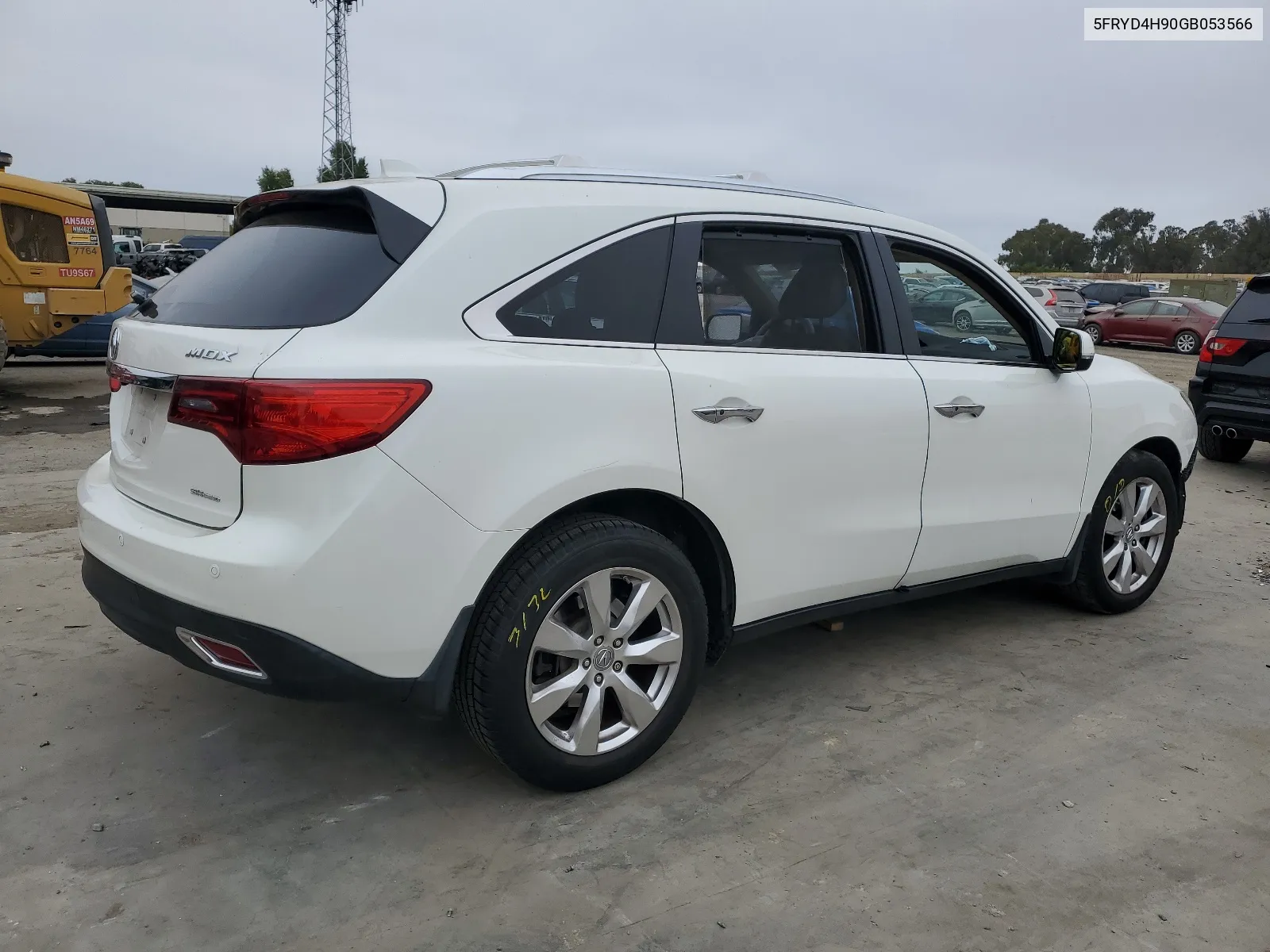 2016 Acura Mdx Advance VIN: 5FRYD4H90GB053566 Lot: 66715654