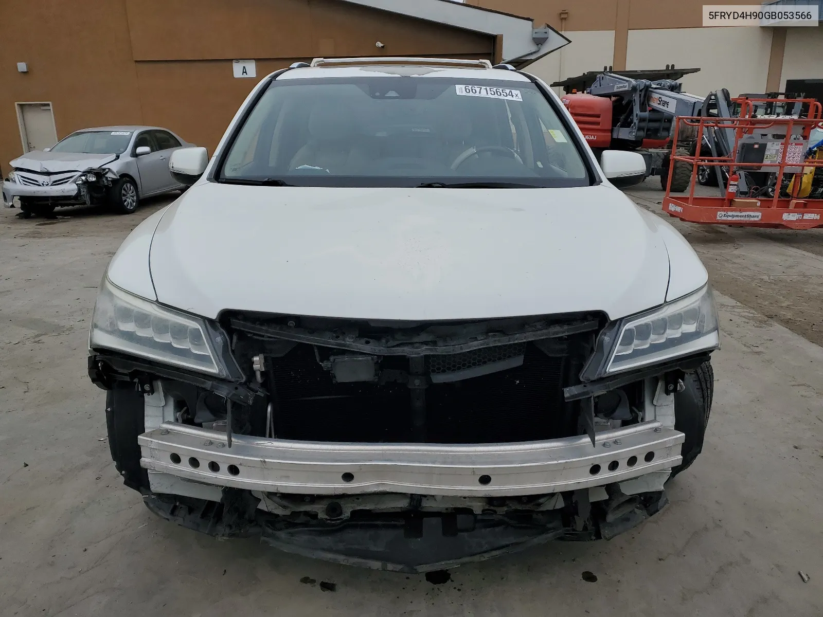 5FRYD4H90GB053566 2016 Acura Mdx Advance