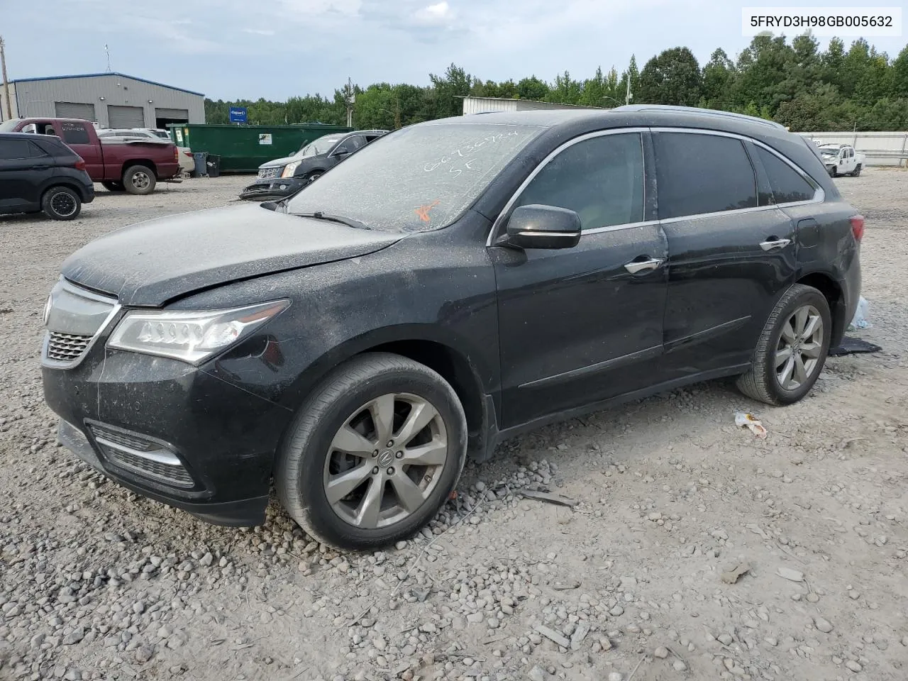 2016 Acura Mdx Advance VIN: 5FRYD3H98GB005632 Lot: 66936724