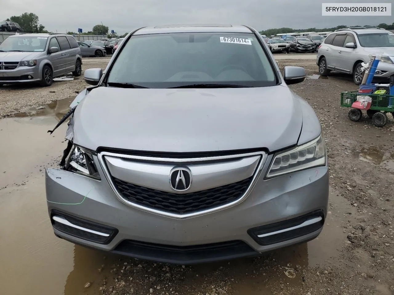 5FRYD3H20GB018121 2016 Acura Mdx