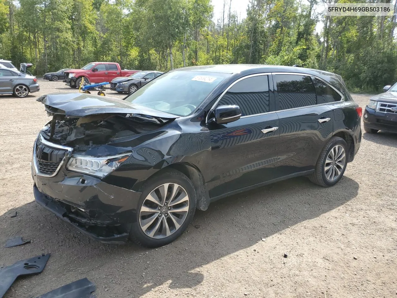 5FRYD4H69GB503186 2016 Acura Mdx Technology