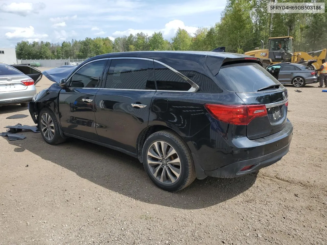 5FRYD4H69GB503186 2016 Acura Mdx Technology