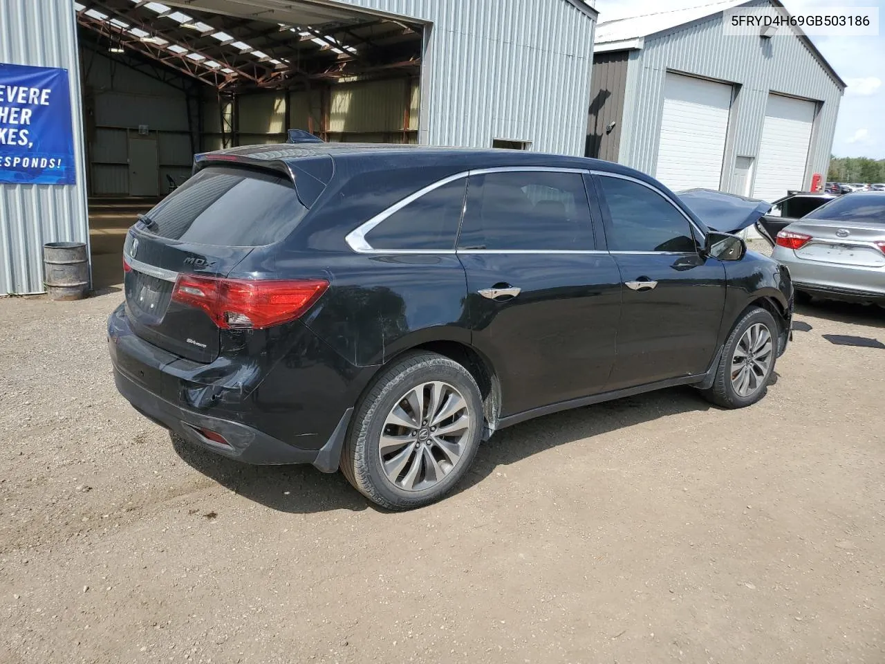 5FRYD4H69GB503186 2016 Acura Mdx Technology