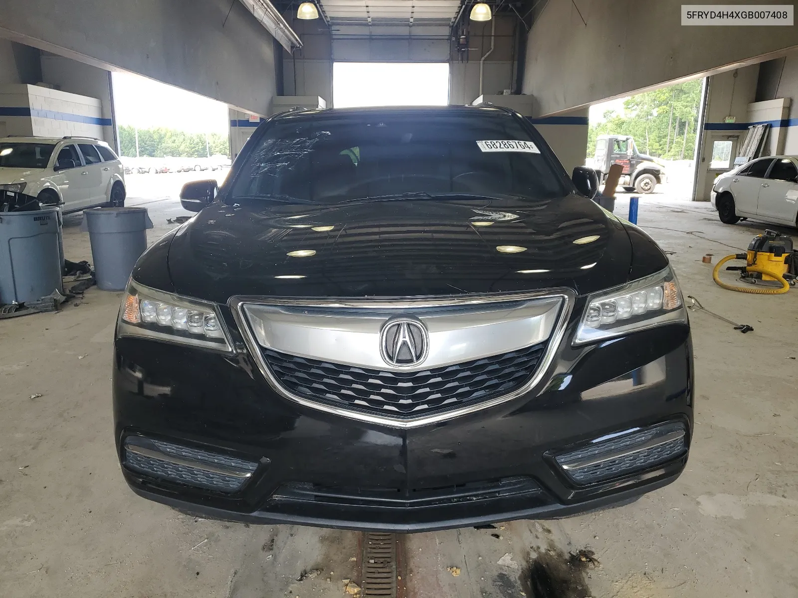 2016 Acura Mdx Technology VIN: 5FRYD4H4XGB007408 Lot: 68286764