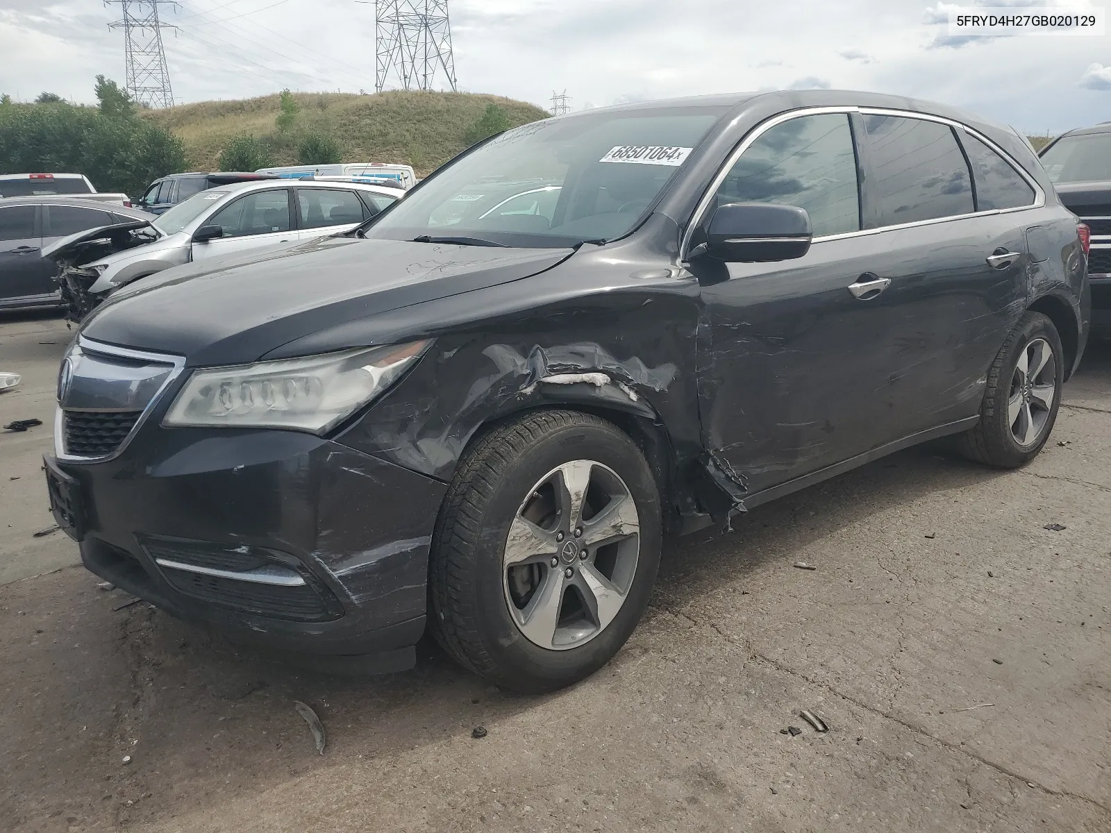 5FRYD4H27GB020129 2016 Acura Mdx