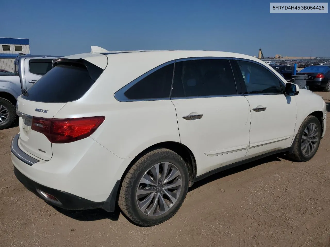 2016 Acura Mdx Technology VIN: 5FRYD4H45GB054426 Lot: 68944794