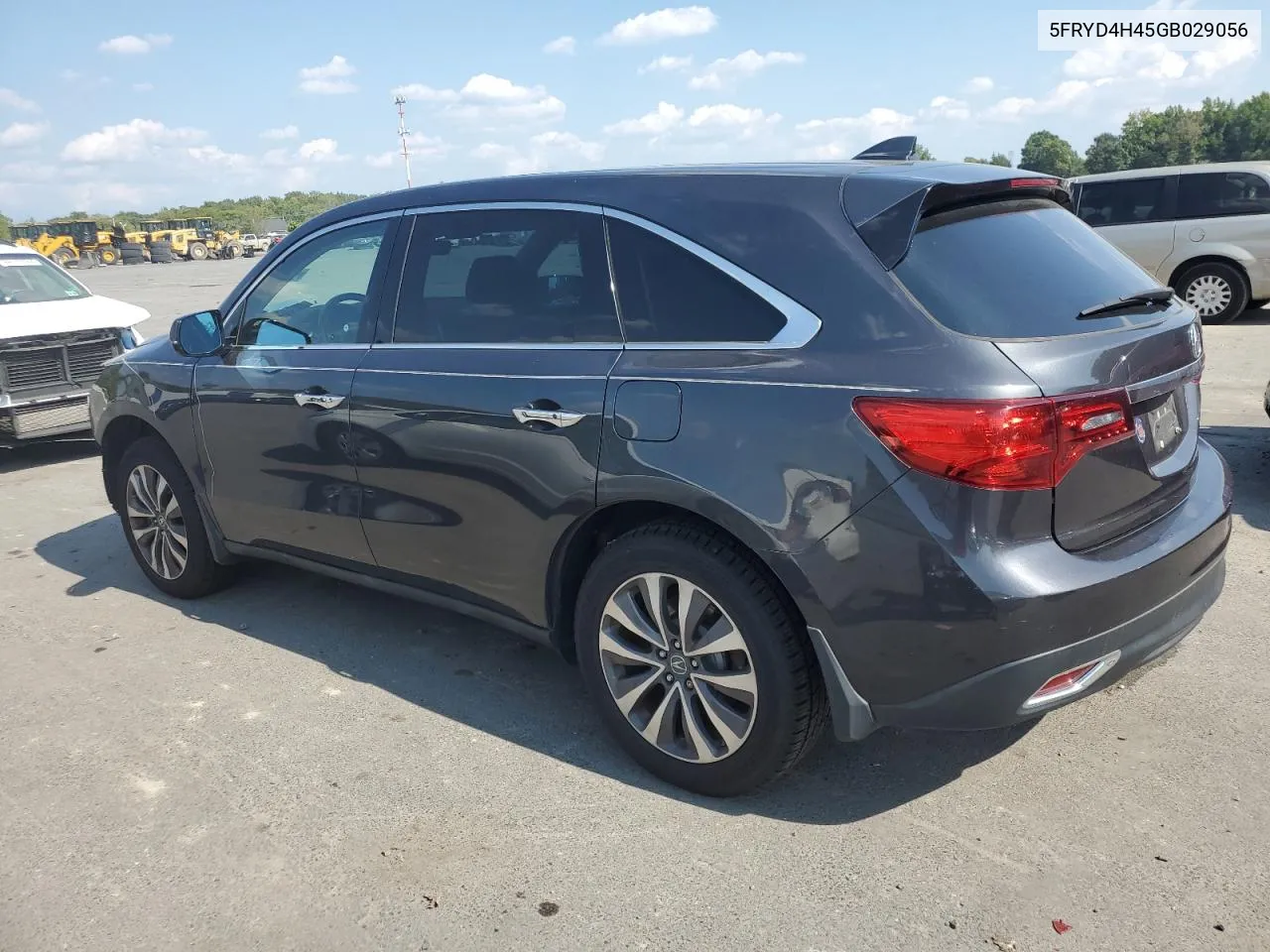 2016 Acura Mdx Technology VIN: 5FRYD4H45GB029056 Lot: 69139194