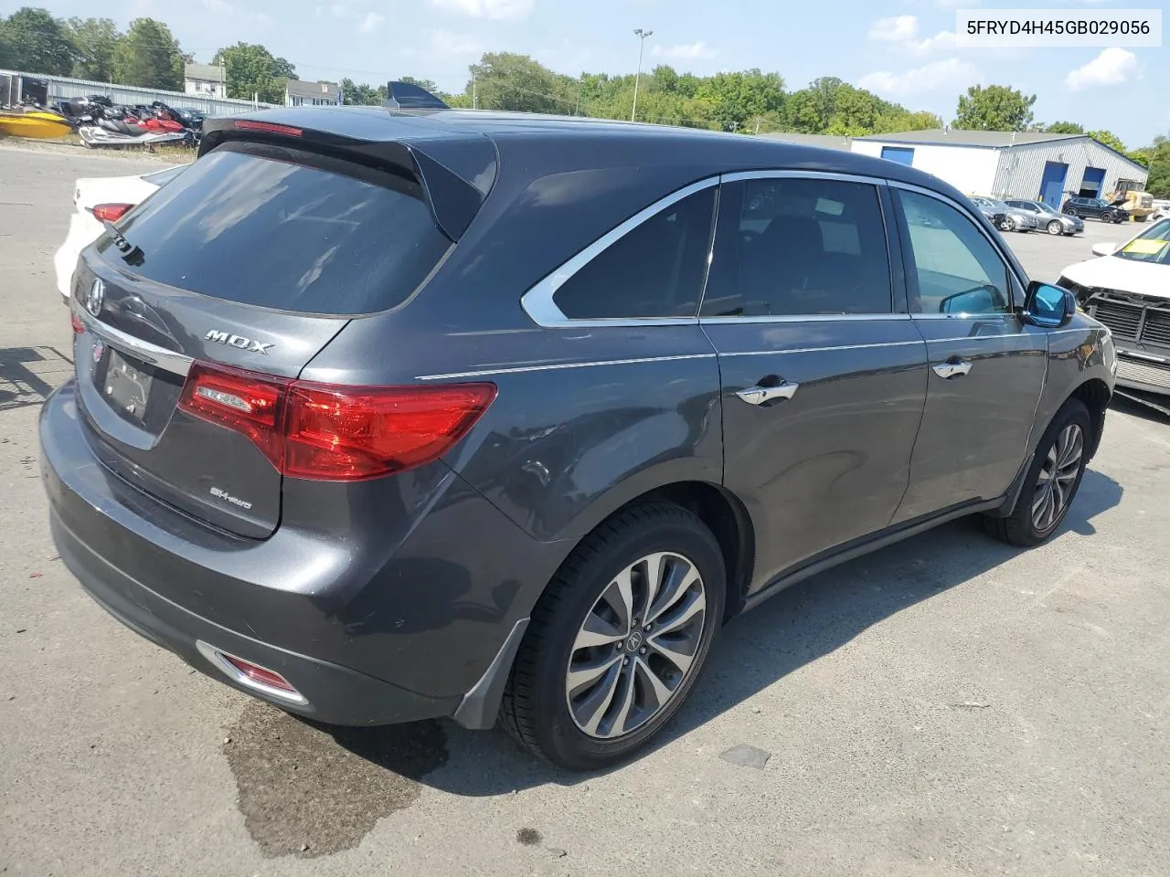 2016 Acura Mdx Technology VIN: 5FRYD4H45GB029056 Lot: 69139194