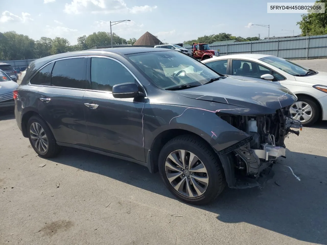 2016 Acura Mdx Technology VIN: 5FRYD4H45GB029056 Lot: 69139194