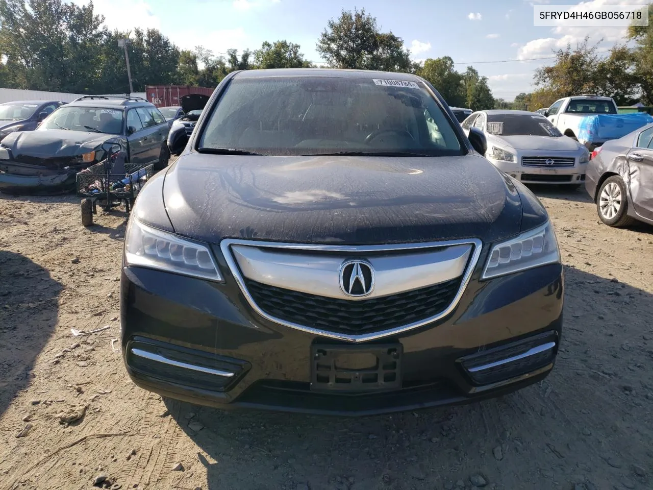 5FRYD4H46GB056718 2016 Acura Mdx Technology