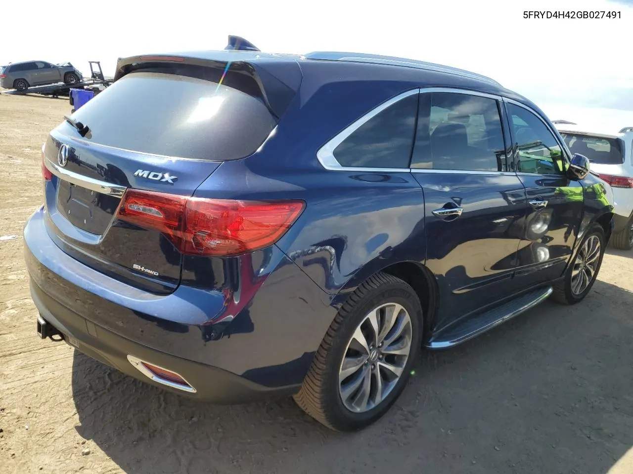 5FRYD4H42GB027491 2016 Acura Mdx Technology