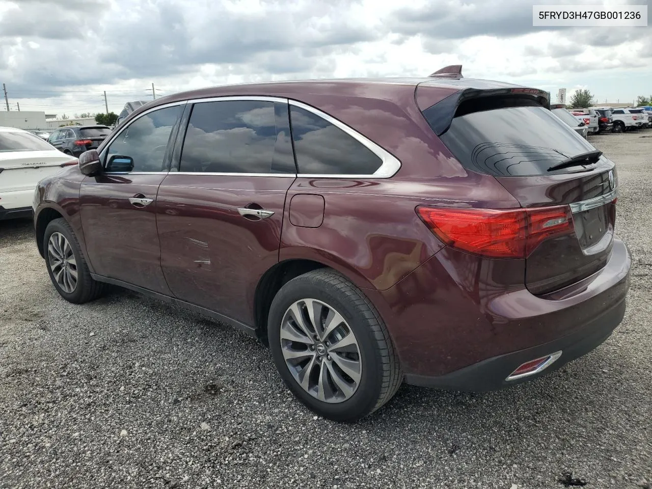 5FRYD3H47GB001236 2016 Acura Mdx Technology