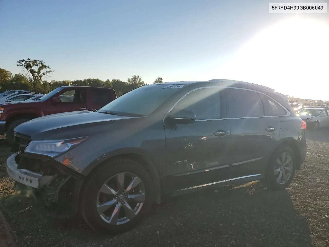 5FRYD4H99GB006049 2016 Acura Mdx Advance