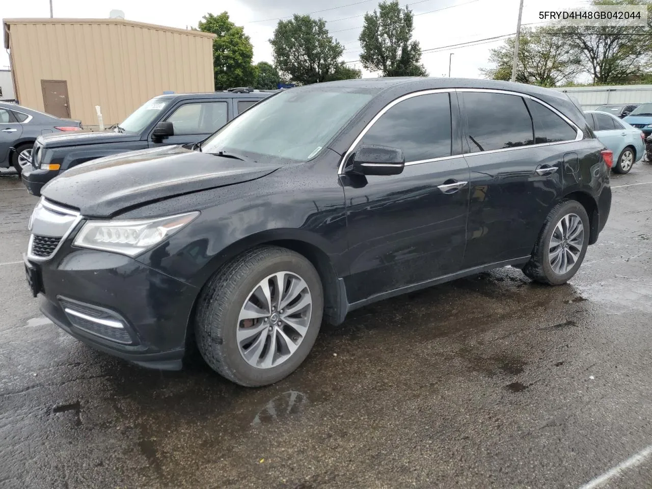 2016 Acura Mdx Technology VIN: 5FRYD4H48GB042044 Lot: 73394084