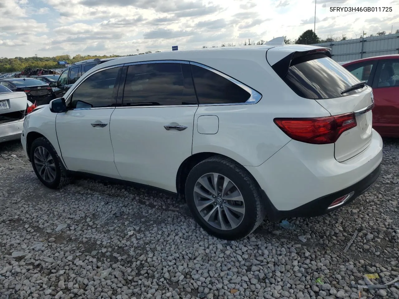 5FRYD3H46GB011725 2016 Acura Mdx Technology