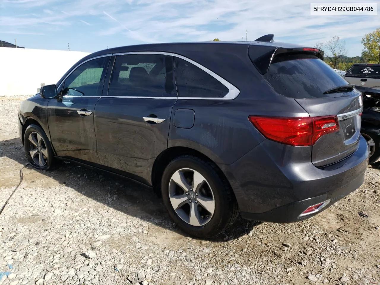 2016 Acura Mdx VIN: 5FRYD4H29GB044786 Lot: 73528774