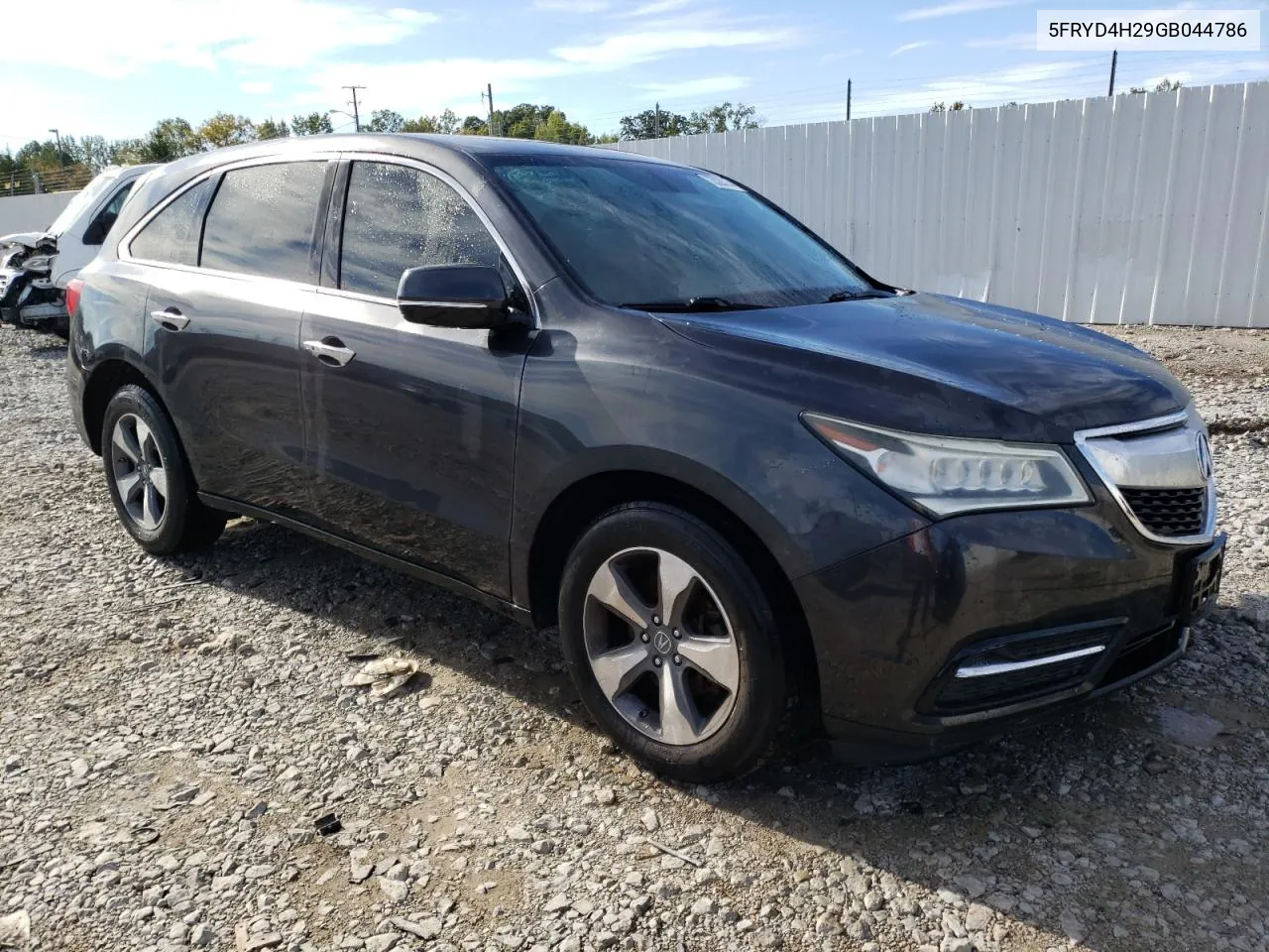 2016 Acura Mdx VIN: 5FRYD4H29GB044786 Lot: 73528774