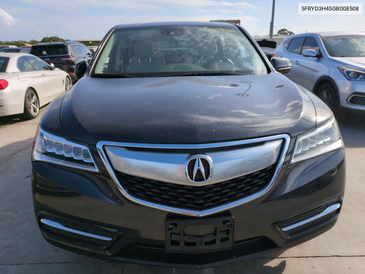 2016 Acura Mdx Technology VIN: 5FRYD3H45GB008508 Lot: 74658654