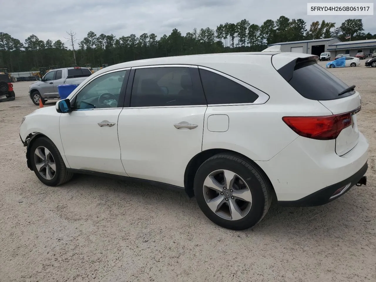 2016 Acura Mdx VIN: 5FRYD4H26GB061917 Lot: 74686974