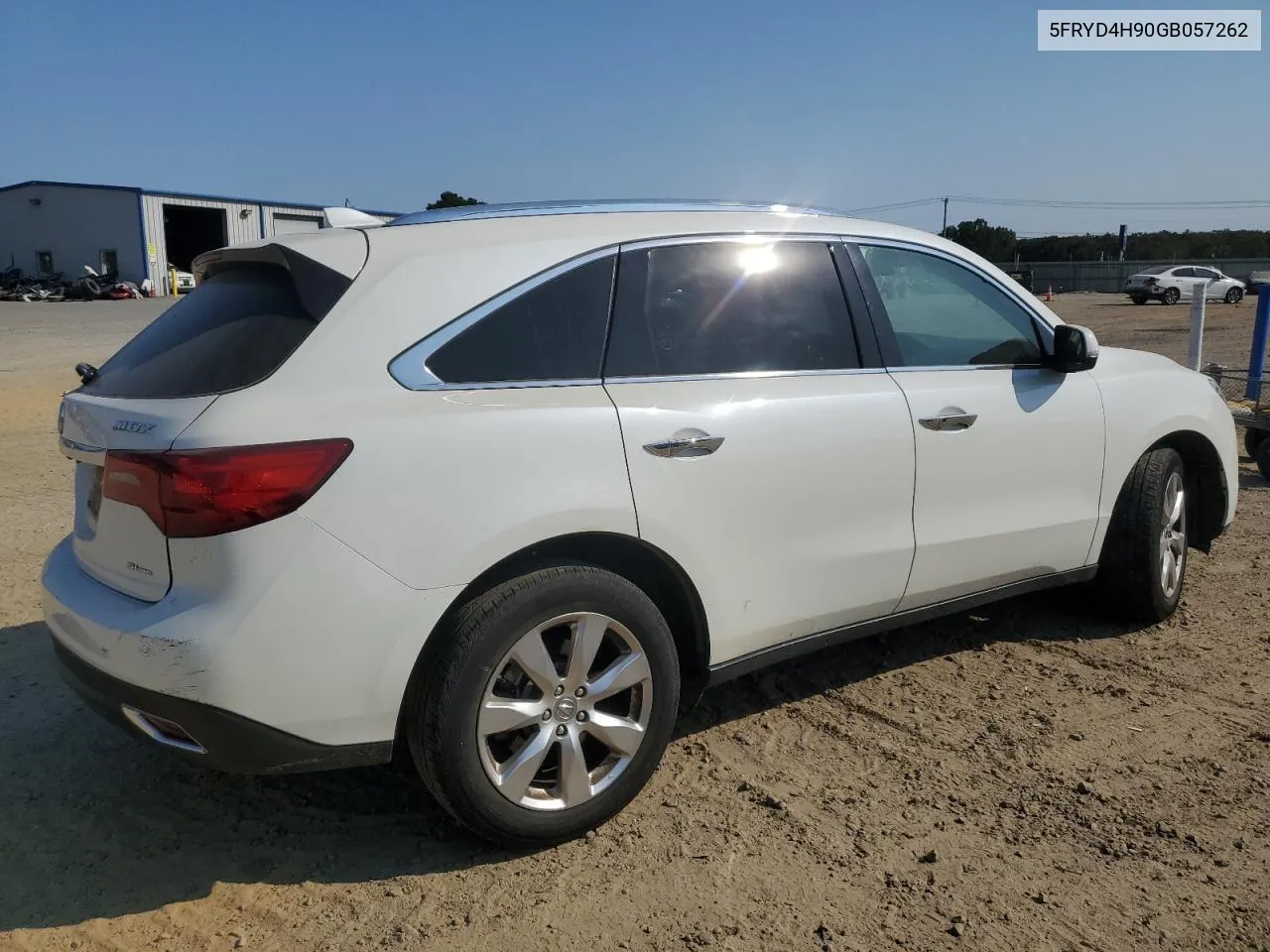 2016 Acura Mdx Advance VIN: 5FRYD4H90GB057262 Lot: 74745384