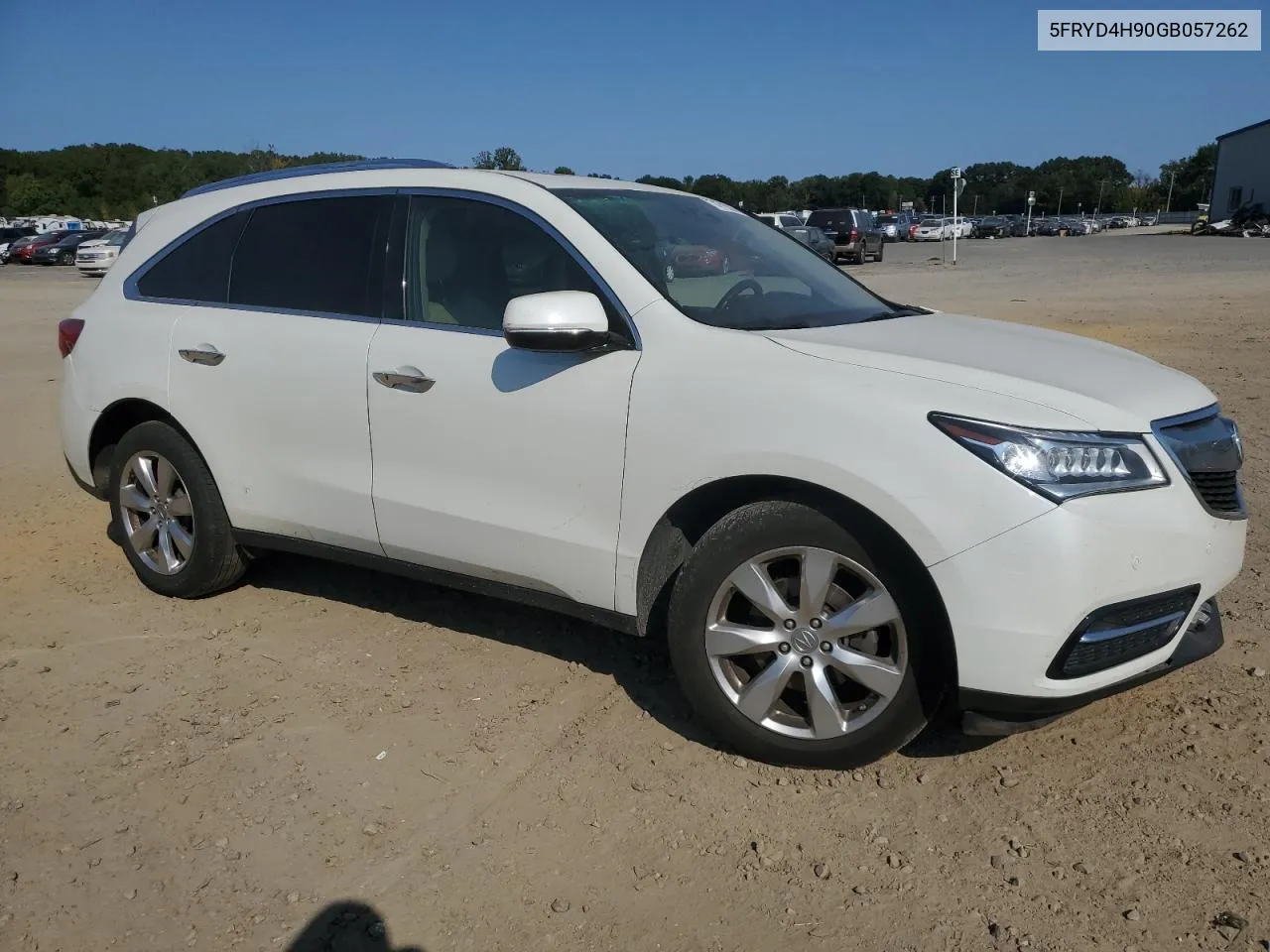 2016 Acura Mdx Advance VIN: 5FRYD4H90GB057262 Lot: 74745384